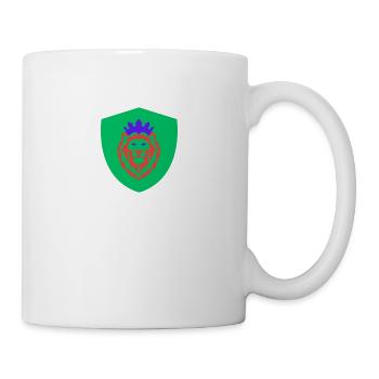 Bouclier du lion - Mug blanc - blanc - Droite