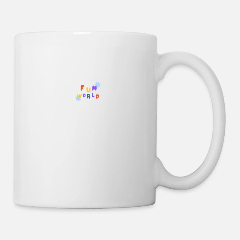Fun world - Mug blanc - blanc