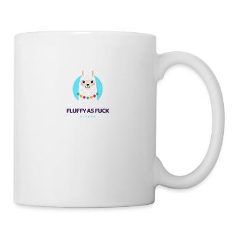 FLUFFY AS F*CK - Mug - white - Right