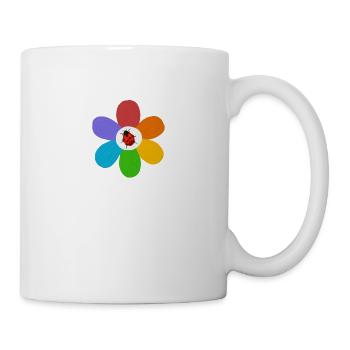 Coccinelle - Mug blanc - blanc - Droite