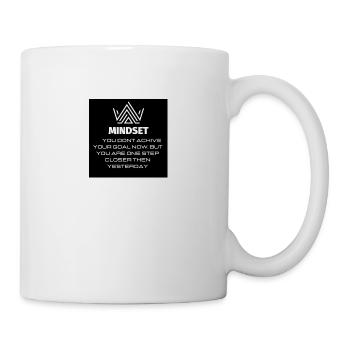 It is all about mindset - Tasse - Weiß - Rechts