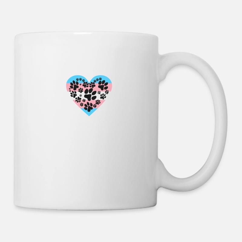 Fierté du chiot trans - Mug blanc - blanc