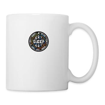 Eat Sleep Eat - Mug - white - Right