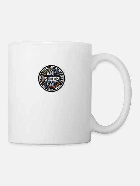 Eat Sleep Eat - Mug - white