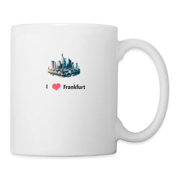 frankfurt - Tasse - Weiß - Rechts
