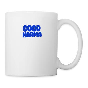 Good Karma Blue - Tasse - Weiß - Rechts