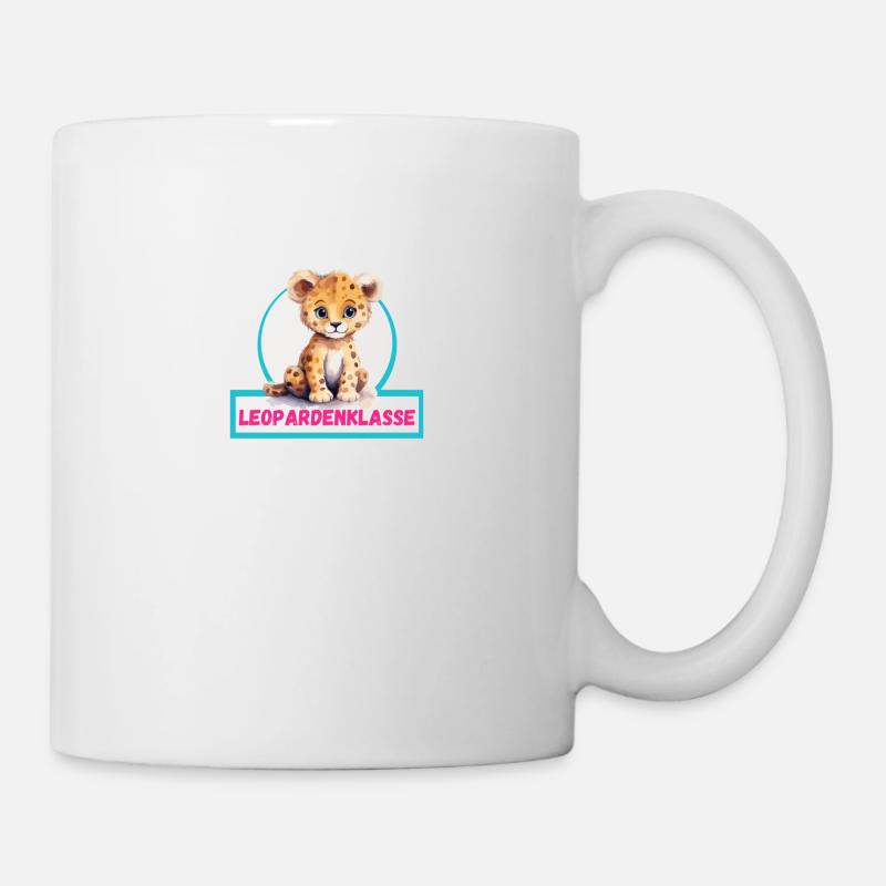 Classe Léopard Classe Animal Léopard - Mug blanc - blanc