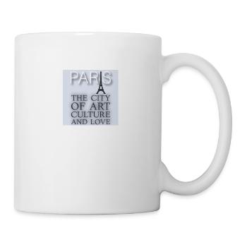 Paris - Tasse - Weiß - Rechts