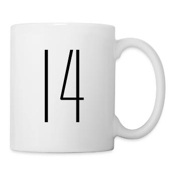 14 - Tasse - Weiß - Rechts