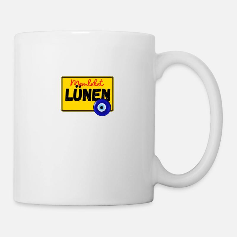 Memleket Lünen - Tasse - Weiß