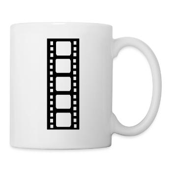pellicule film - Mug blanc - blanc - Droite