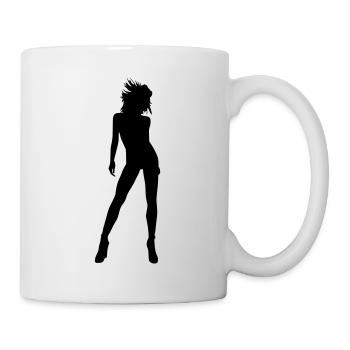 tänzerin - Tasse - Weiß - Rechts