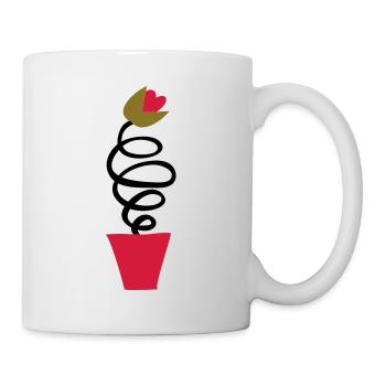 Dafty tulip from Holland - Mug - white - Right