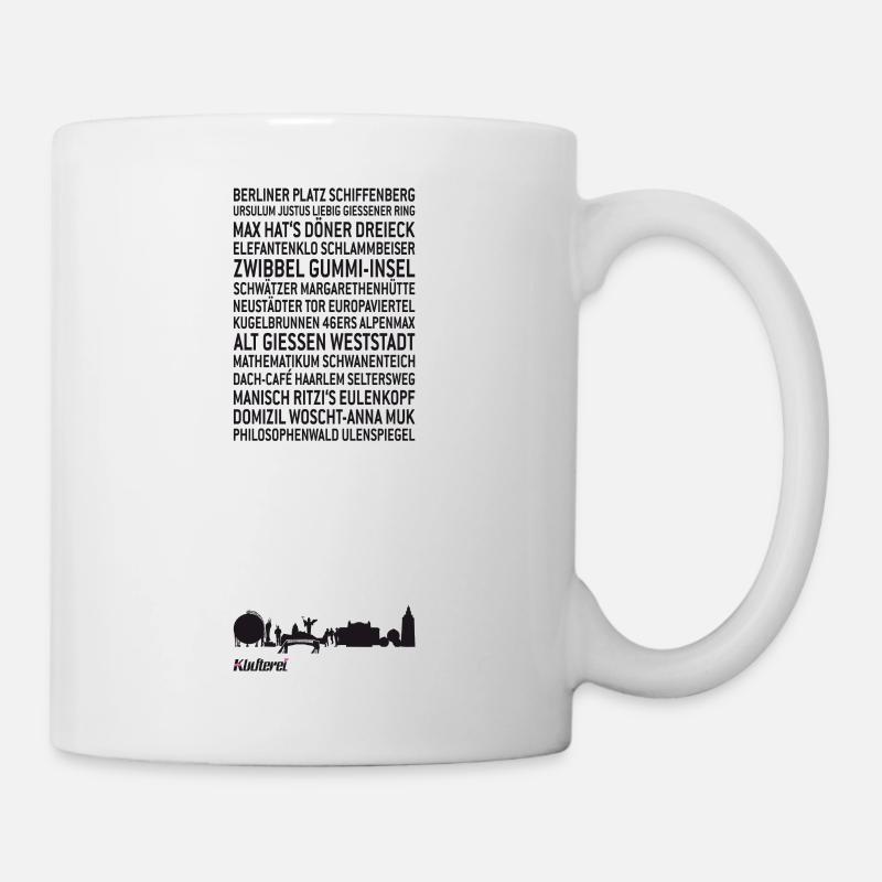 Gießen kompakt - Tasse - Weiß