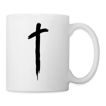 x Kreuz Cross.svg - Tasse - Weiß - Rechts