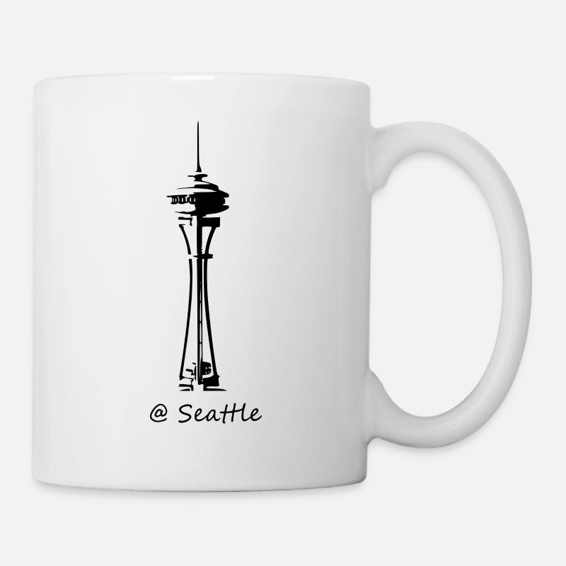 Seattle - Tasse - Weiß
