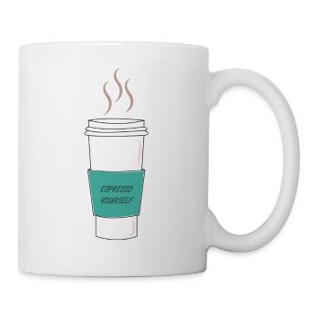 Espresso yourself - Mug - white - Right