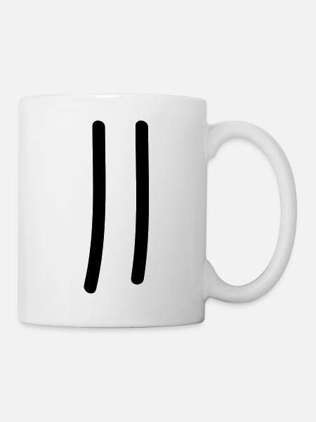 tage_zaehlen_2 - Tasse - Weiß