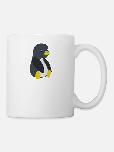 Baby Pinguin - Tasse - Weiß