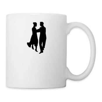 danse - Mug blanc - blanc - Droite