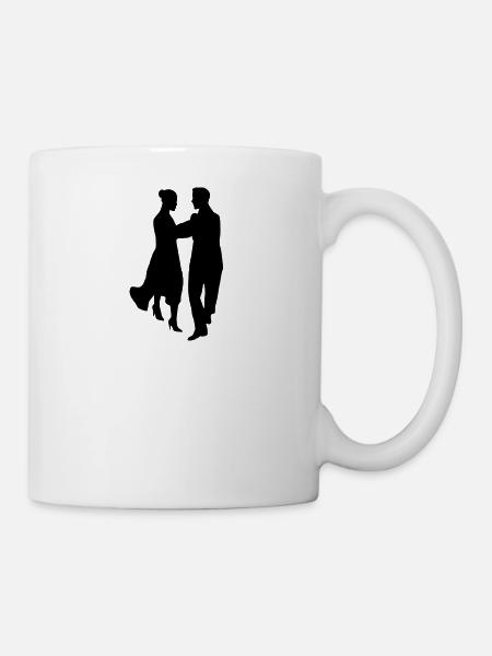 danse - Mug blanc - blanc