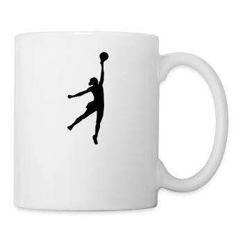 joueur de basket-ball, joueur sport87 - Mug blanc - blanc - Droite