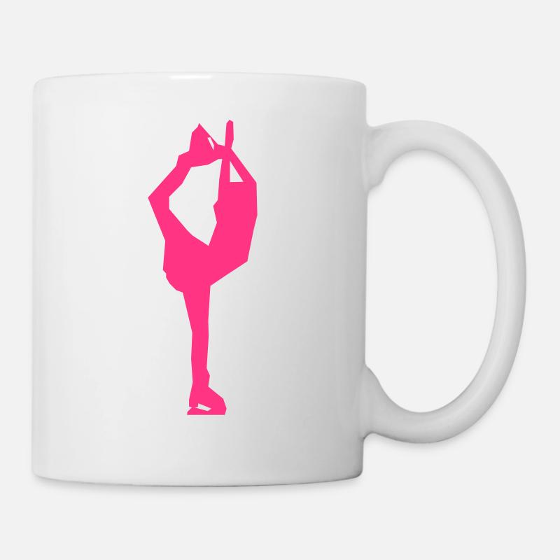 Eiskunstlauf - Tasse - Weiß
