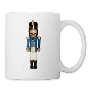 Nussknacker Weihnachten Erzgebirge - Tasse - Weiß - Rechts
