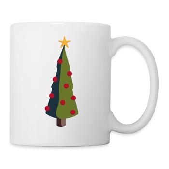 arbre de Noël - Mug blanc - blanc - Droite