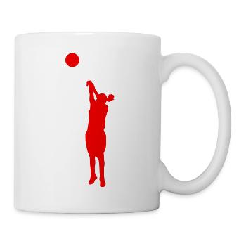 Women basketball eu - Mug - white - Right