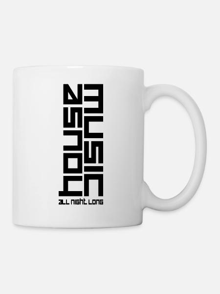 House Music - Mug - white