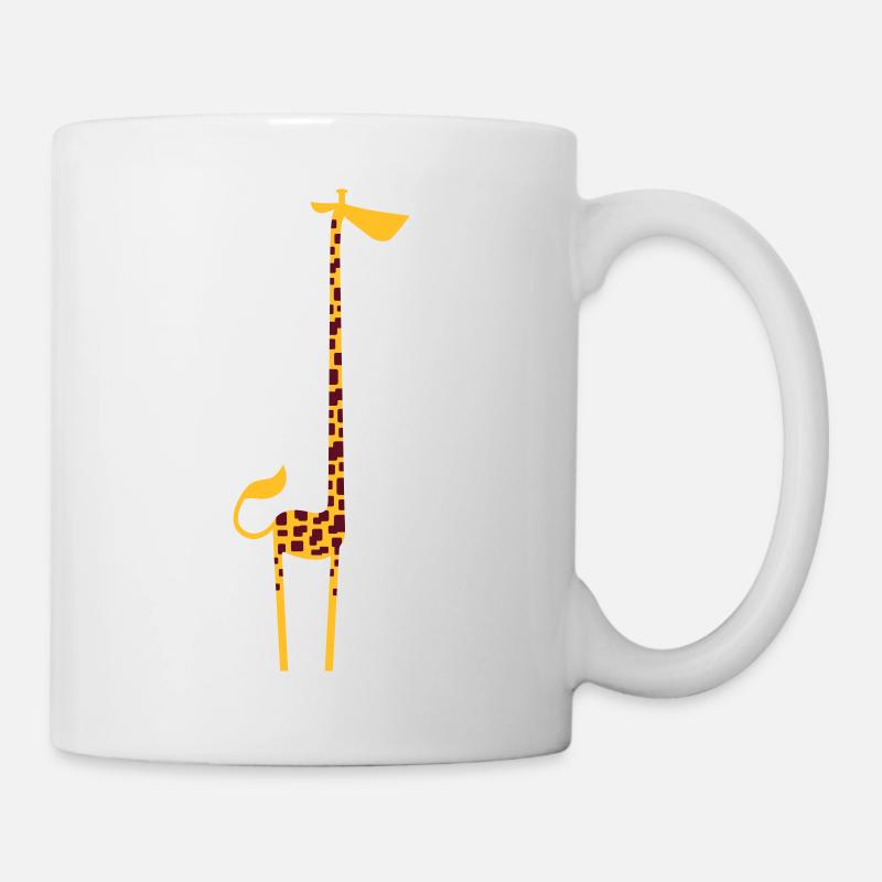 Stretch Giraffe - Mug - white