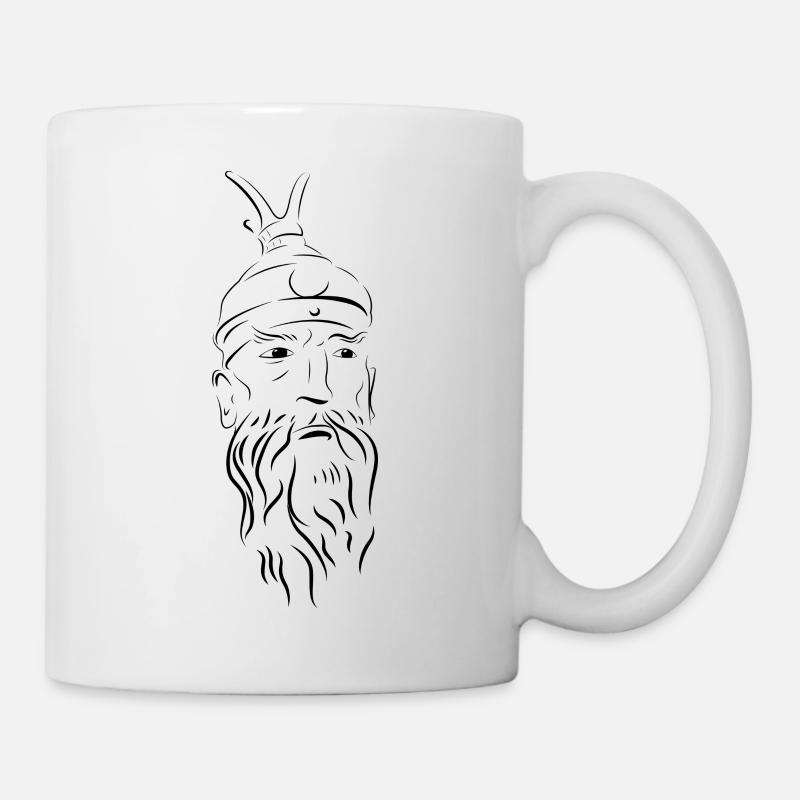 Skënderbeu - Mug blanc - blanc