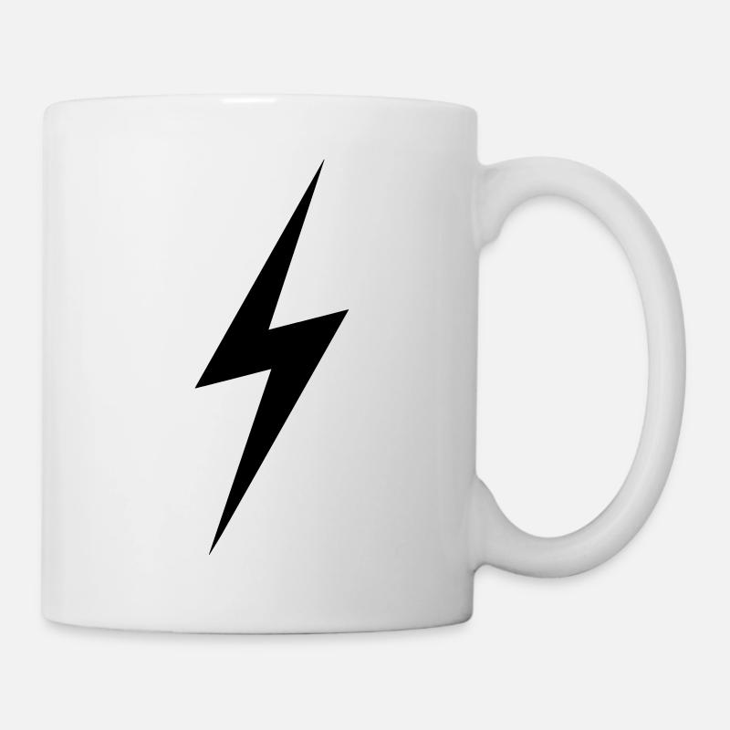 lightening3 - Mug - white