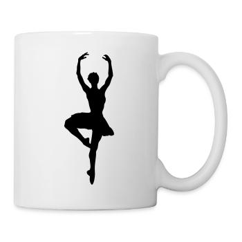 ballerina___f1 - Mug blanc - blanc - Droite