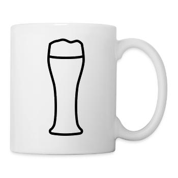 weissbier__f1 - Mug blanc - blanc - Droite