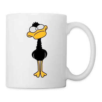 Funny Duck - Mug blanc - blanc - Droite