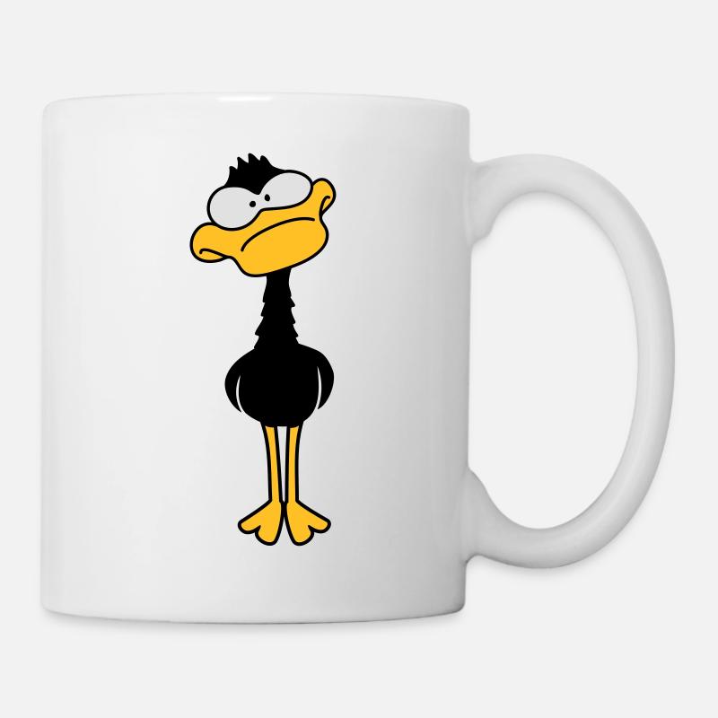 Funny Duck - Tasse - Weiß