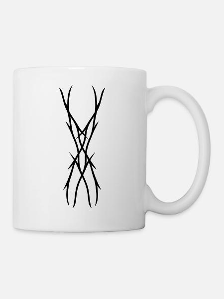 Tribal Tattoo - Tasse - Weiß
