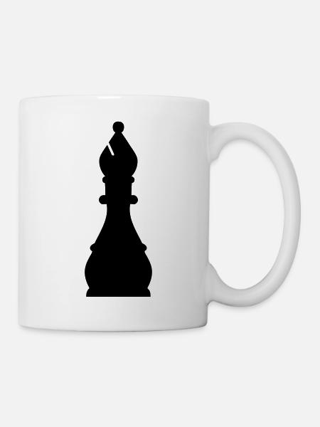 Bischof Läufer - Tasse - Weiß