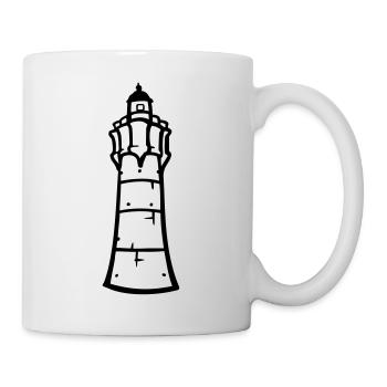 leuchtturm - Tasse - Weiß - Rechts