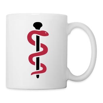 Medizin - Tasse - Weiß - Rechts