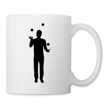 Juggling - Mug - white - Right