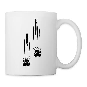 Scratches, Claws - Mug - white - Right