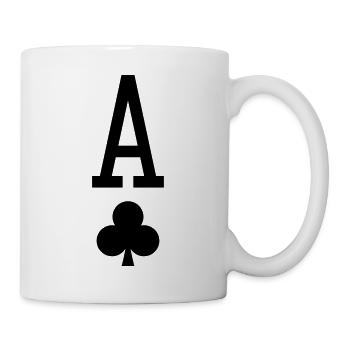 Ace cross - Mug blanc - blanc - Droite