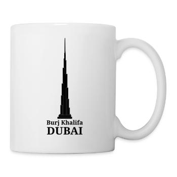 burjkhalifa dubai - Tasse - Weiß - Rechts