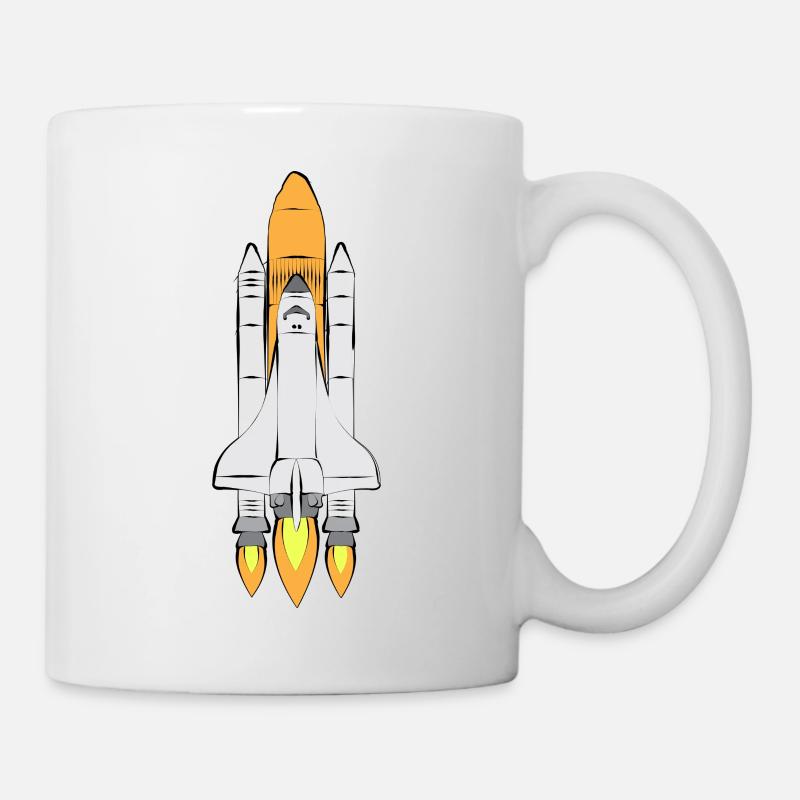 Space Shuttle - Mug - white