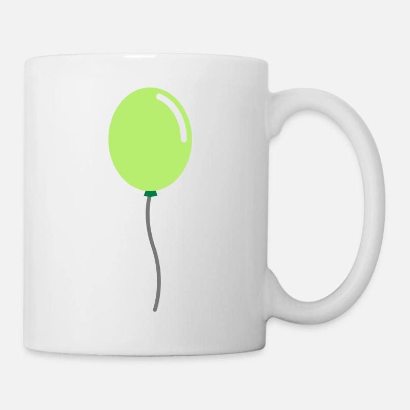 Ballon - Tasse - Weiß