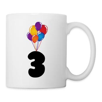 3rd anniversary - Mug - white - Right