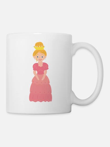 Princesse - Mug blanc - blanc